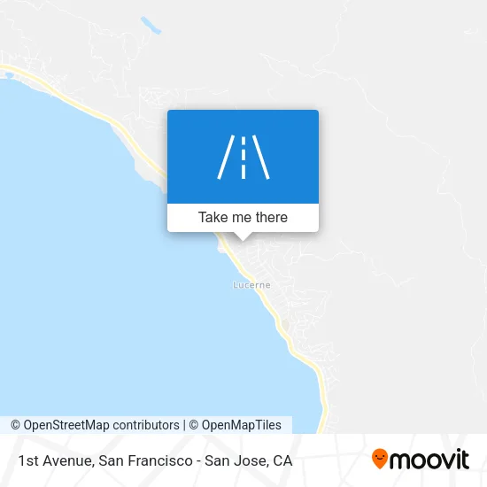 1st Avenue map