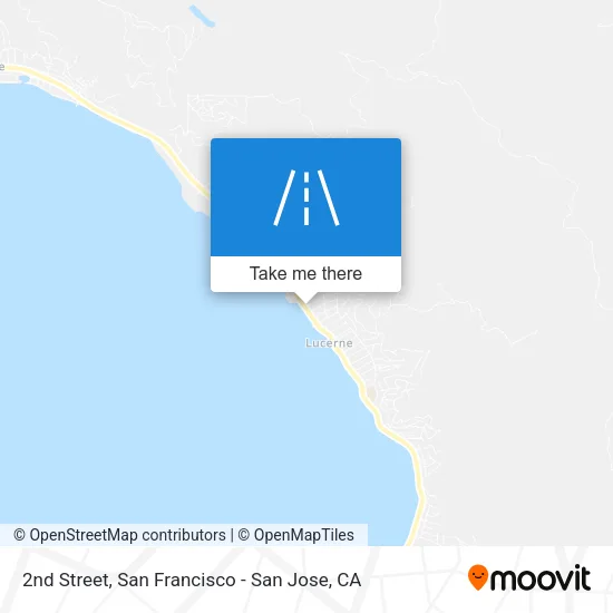 2nd Street map