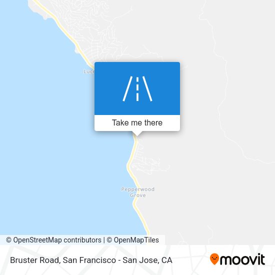 Mapa de Bruster Road