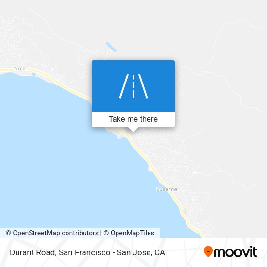 Mapa de Durant Road