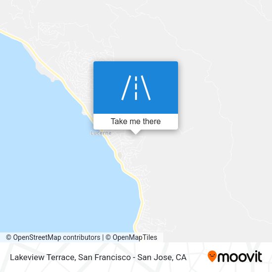 Mapa de Lakeview Terrace