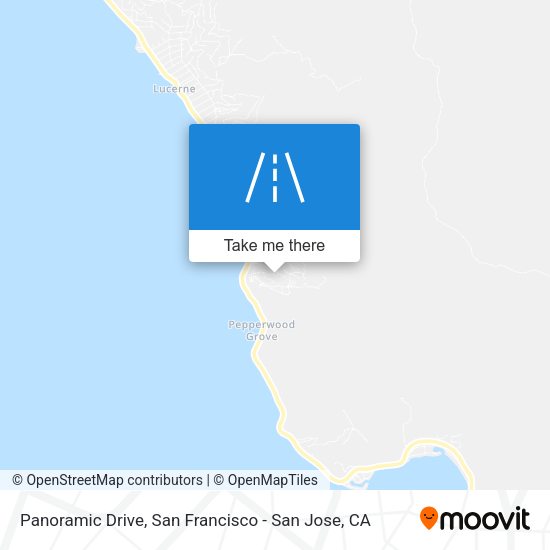Panoramic Drive map