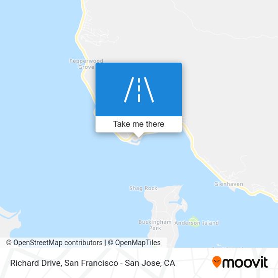 Mapa de Richard Drive