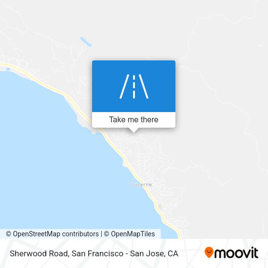Sherwood Road map