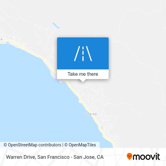 Mapa de Warren Drive