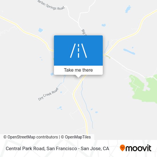 Mapa de Central Park Road
