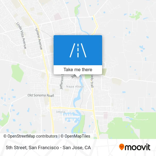 5th Street map