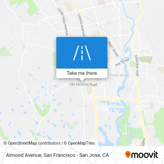 Mapa de Almond Avenue