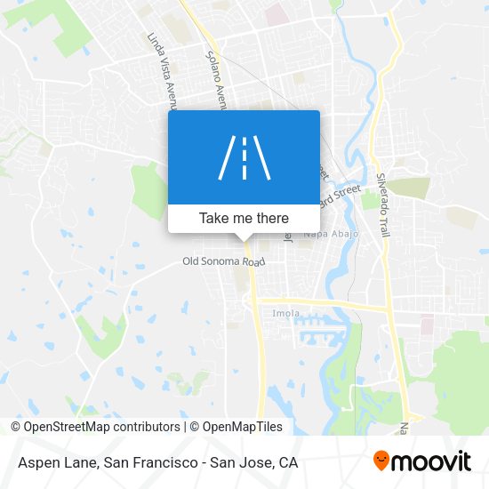 Mapa de Aspen Lane
