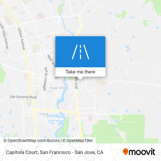 Capitola Court map