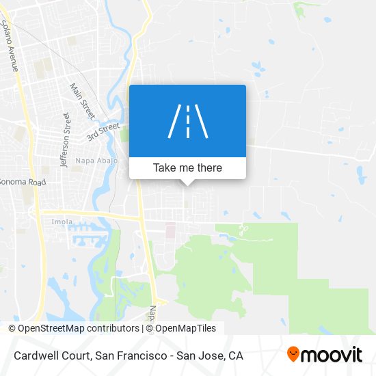 Cardwell Court map