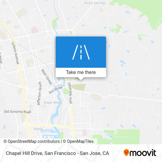 Mapa de Chapel Hill Drive