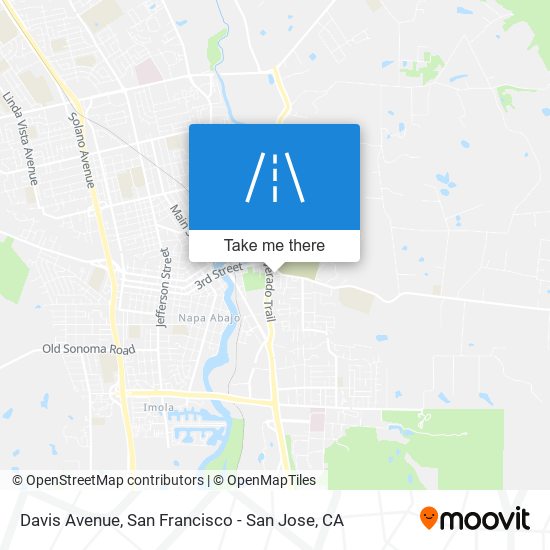 Mapa de Davis Avenue