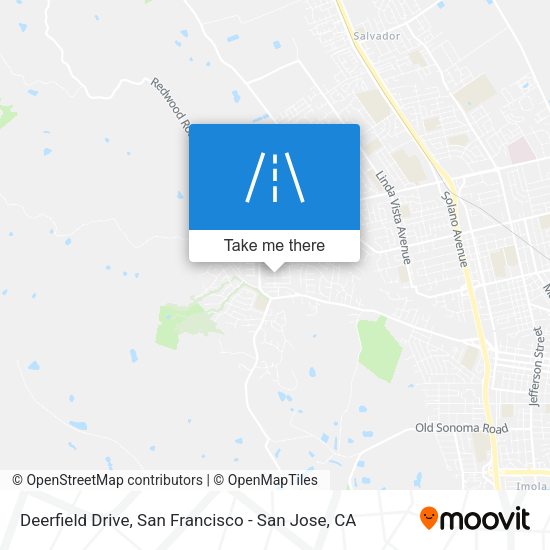 Deerfield Drive map