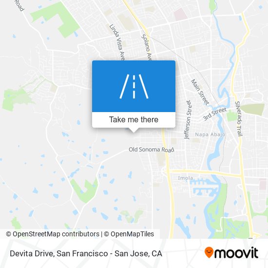 Devita Drive map