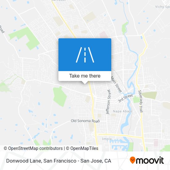 Mapa de Donwood Lane