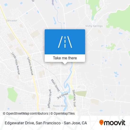 Edgewater Drive map