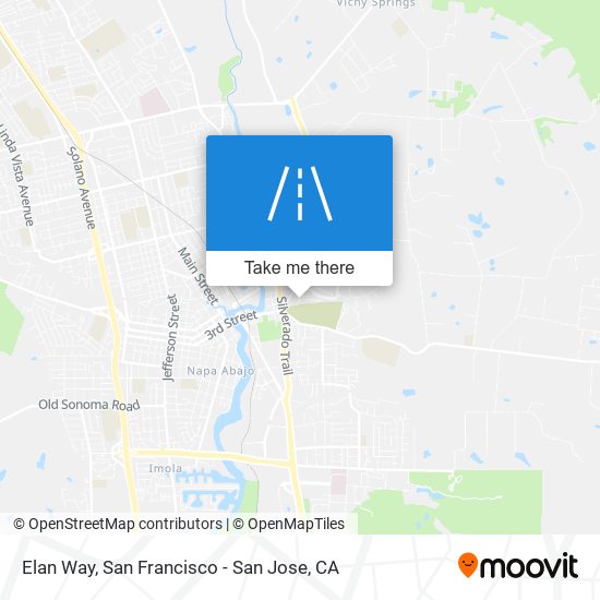 Elan Way map