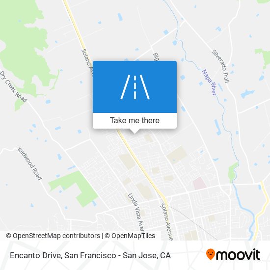 Encanto Drive map