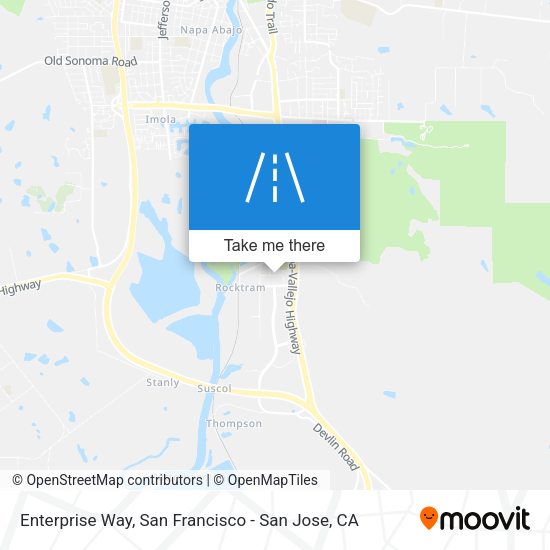 Mapa de Enterprise Way