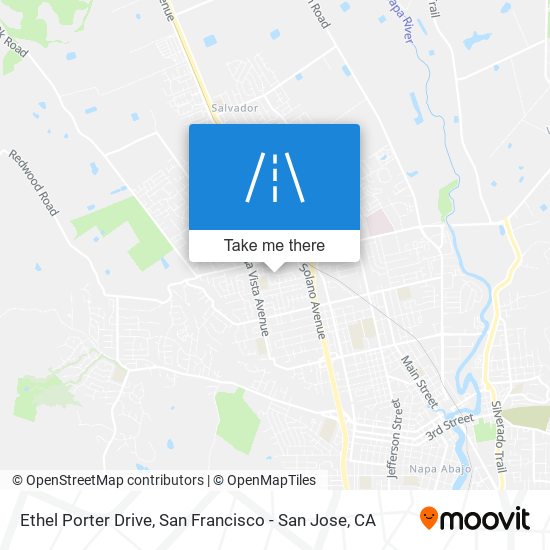 Ethel Porter Drive map