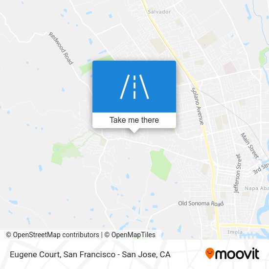 Mapa de Eugene Court