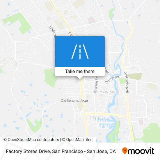 Factory Stores Drive map