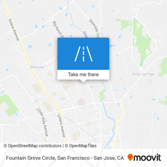 Mapa de Fountain Grove Circle