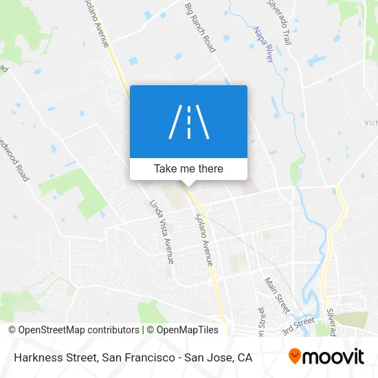 Harkness Street map