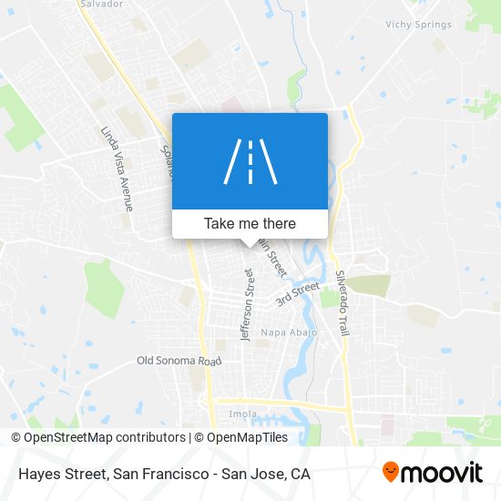 Mapa de Hayes Street