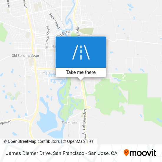 James Diemer Drive map