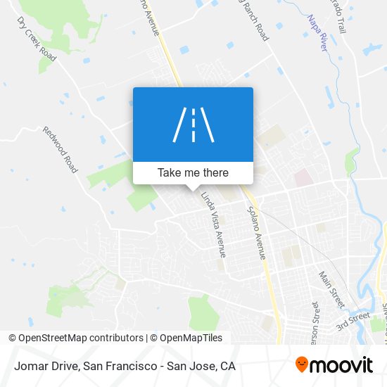 Jomar Drive map