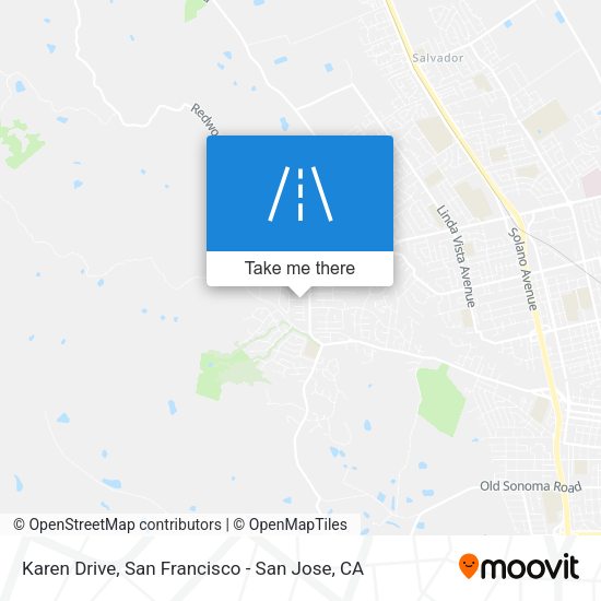 Karen Drive map