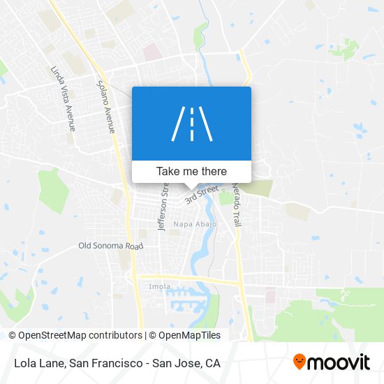 Lola Lane map