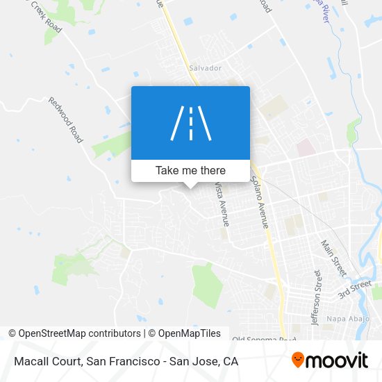 Macall Court map