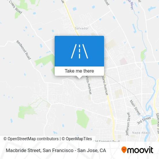 Macbride Street map