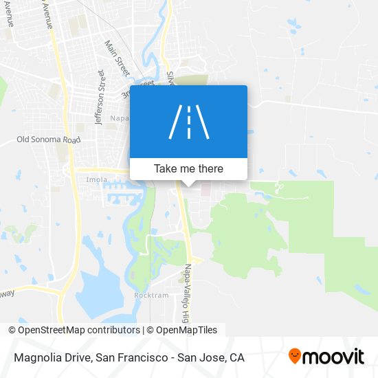 Magnolia Drive map