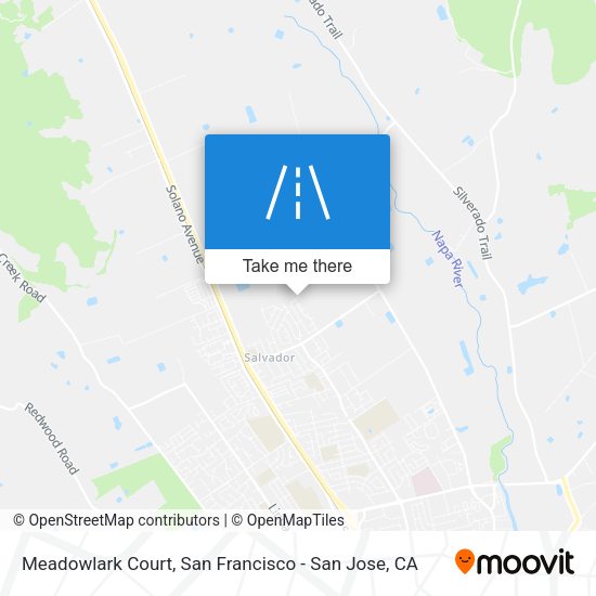 Meadowlark Court map
