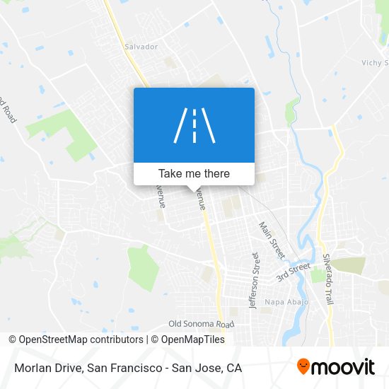 Mapa de Morlan Drive