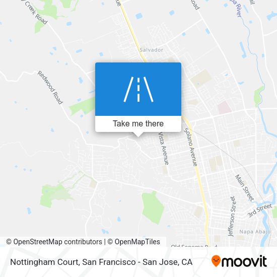 Nottingham Court map
