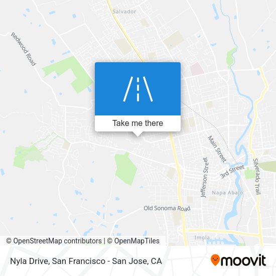 Mapa de Nyla Drive