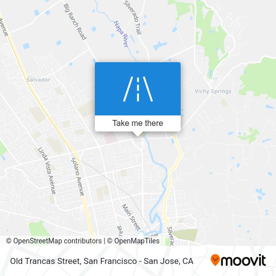 Mapa de Old Trancas Street