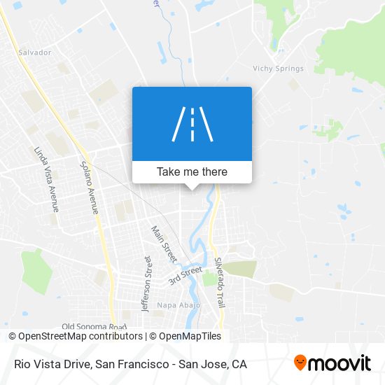 Rio Vista Drive map