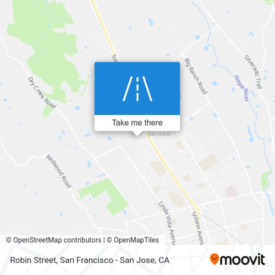 Mapa de Robin Street
