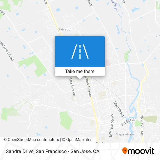 Sandra Drive map