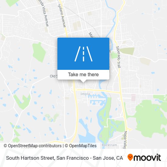 Mapa de South Hartson Street