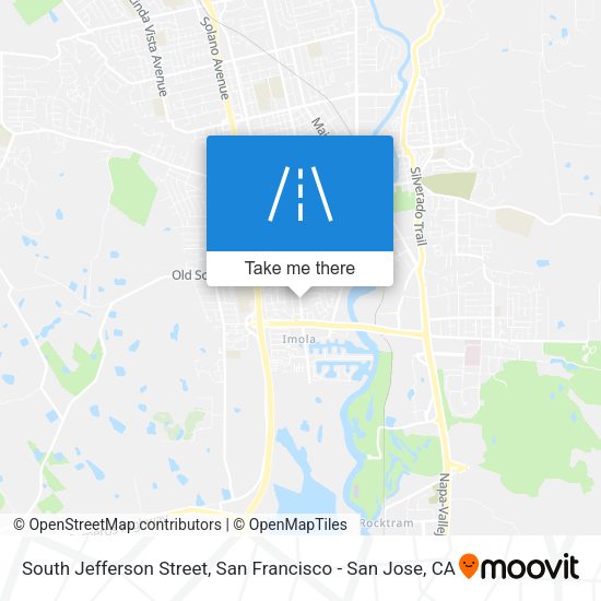 Mapa de South Jefferson Street
