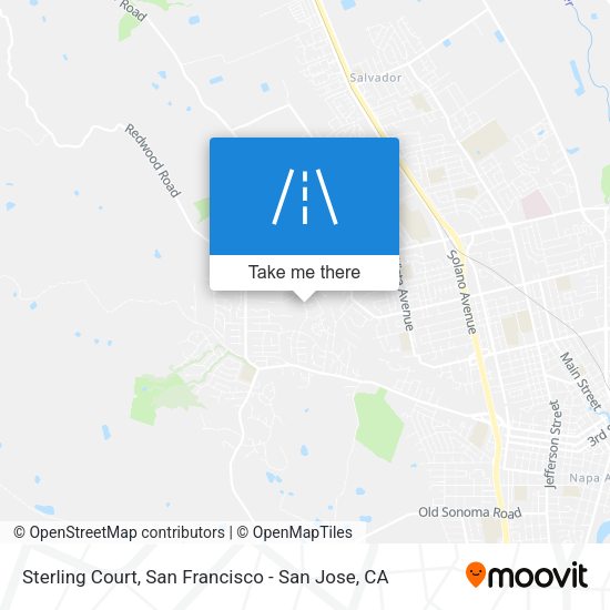 Mapa de Sterling Court