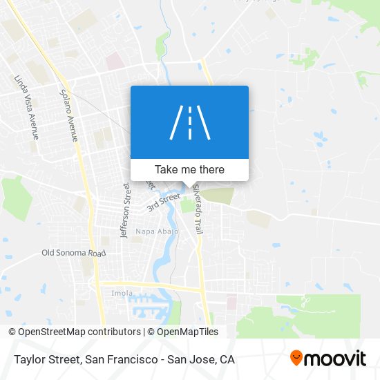 Taylor Street map