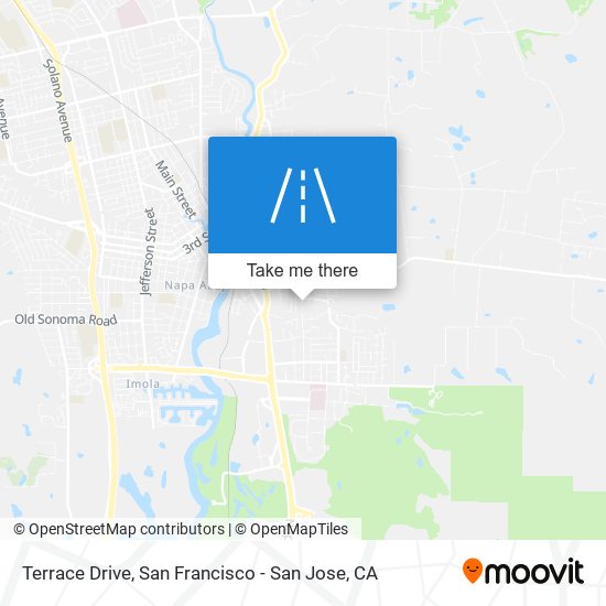 Terrace Drive map